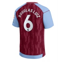 Fotbalové Dres Aston Villa Douglas Luiz #6 Domácí 2023-24 Krátký Rukáv